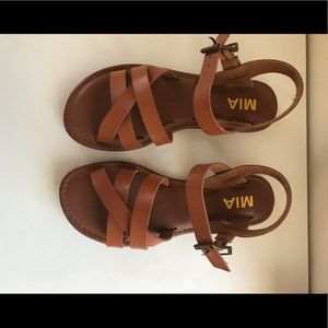 Brown sandals